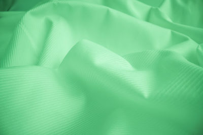 Full frame shot of green textile