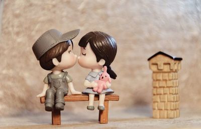 Close-up of stuffed toy