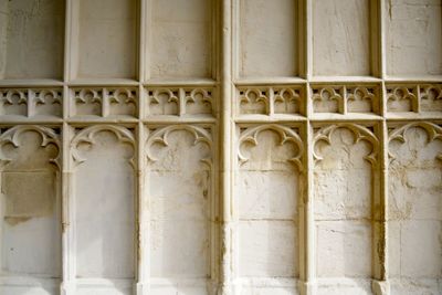 Full frame shot of wall with carvings