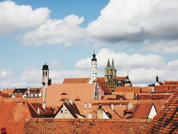 View of buildings in city