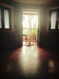 Empty corridor of home