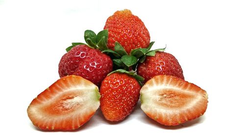 Close-up of strawberries