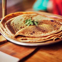 Food shooting masala dosa