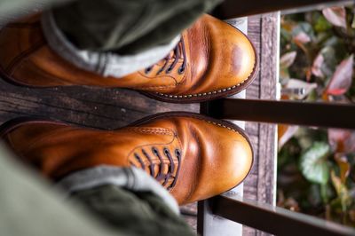 Close-up of shoes