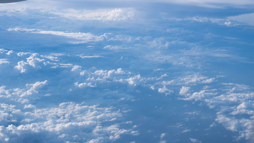 Low angle view of clouds in sky