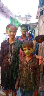 Group of people in traditional clothing