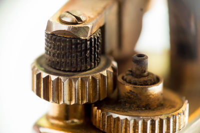 Close-up of rusty metal