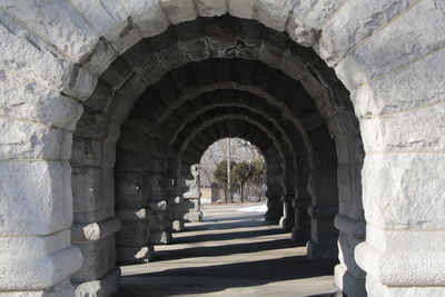 Corridor of building