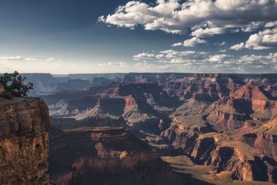 Panoramic view of landscape against sky