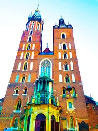 Low angle view of cathedral against sky