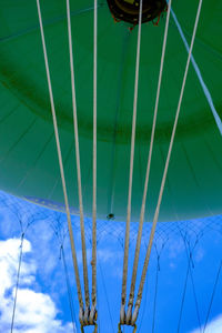 Low angle view of blue sky