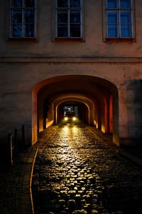 Archway in city
