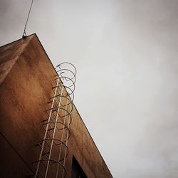 Low angle view of built structure against sky