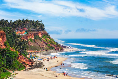 Varkala beach, kerala, india