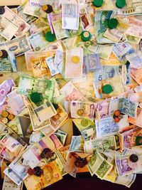 Full frame shot of market stall for sale