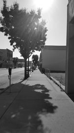 City street with buildings in background