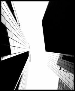 Low angle view of building against clear sky