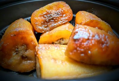 Close-up of dessert in plate