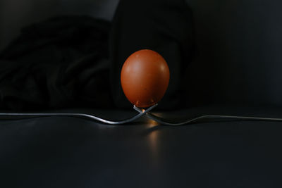 Close-up of red bell