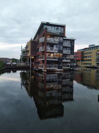 Building water reflection