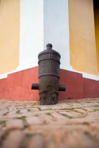 Close-up of built structure