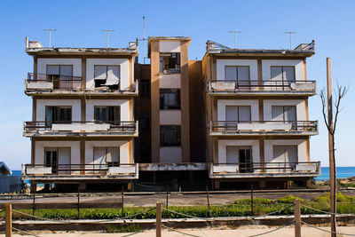 Low angle view of building against sky