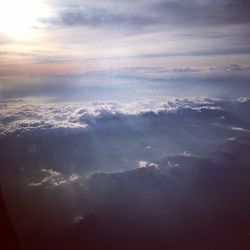 Aerial view of landscape