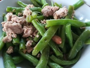 Close-up of salad in plate