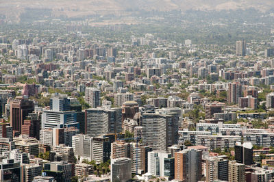 Aerial view of city