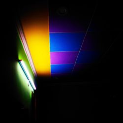 Multi colored illuminated light