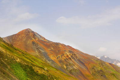 Mountain landscape and beautiful view in georgia