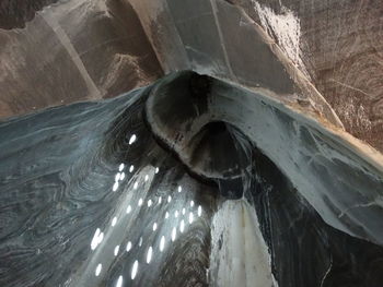 Close-up of damaged