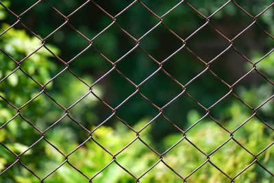 Full frame shot of chainlink fence