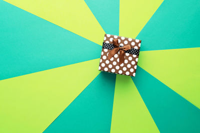 Close-up of multi colored umbrella