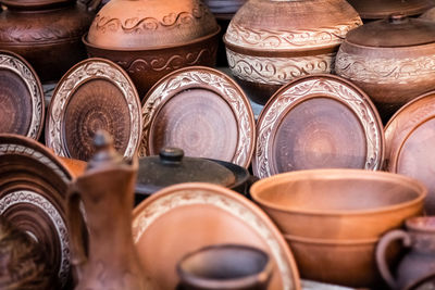 Full frame shot of food for sale