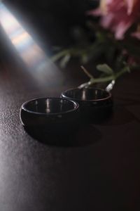 Close-up of potted plant on table