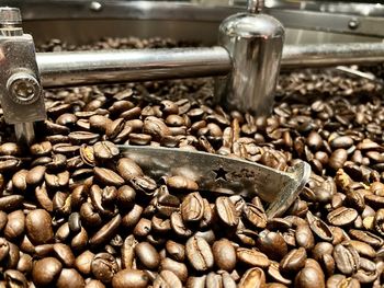 Close-up of coffee beans