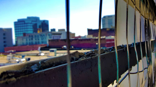 View of buildings in city