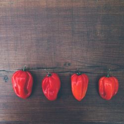 Close-up of red tomatoes