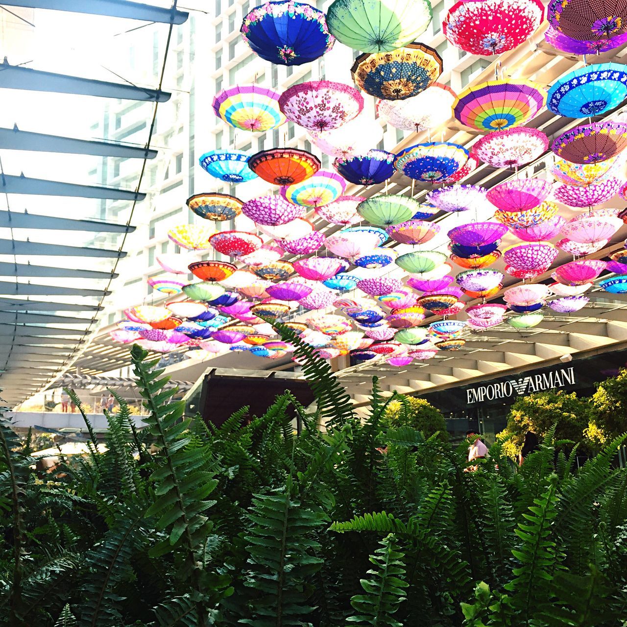 Umbrella ceiling