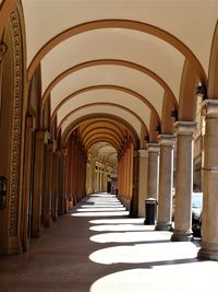 Corridor of historic building