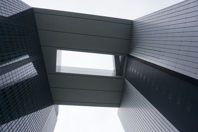 Low angle view of office building