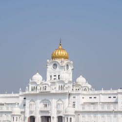 View of details of architecture inside golden temple - harmandir sahib in amritsar, punjab, india