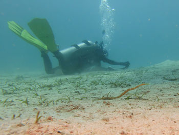 underwater