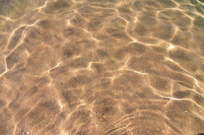 Full frame shot of rippled water