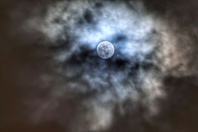 Close-up of moon against sky