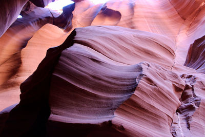 Rock formations of a canyon 