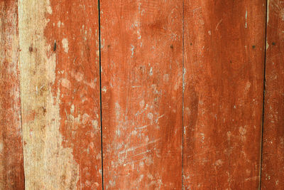 Full frame shot of weathered wooden wall