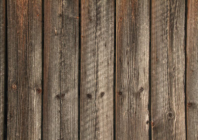 Full frame shot of wooden fence