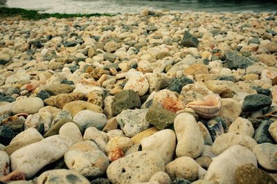 Close-up of stones